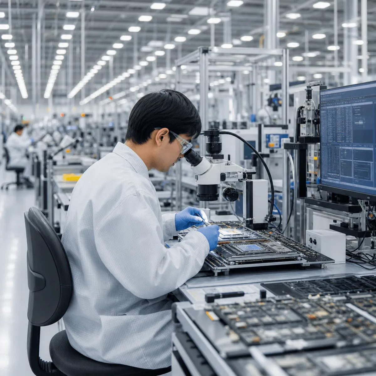 Featured image for The Tech Buzz coverage of Wistron's Fort Worth NVIDIA superchip plant